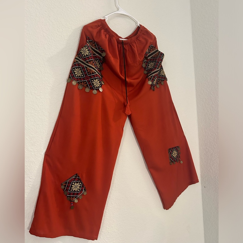 Handmade Embroidered Harem Pants